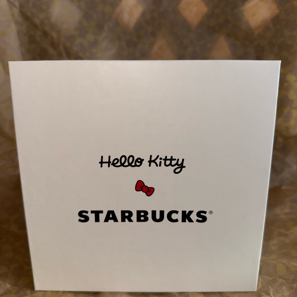 Starbucks Hello Kitty Ceramic Mug with Bow 2025 - Picture 2 of 3
